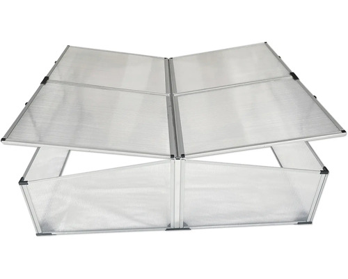Dubbele kweekbak 100 x 120 x 40/30 cm