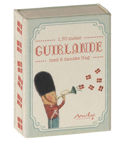 Maileg Fla Grønke - 1,7 m - Dannebrog
