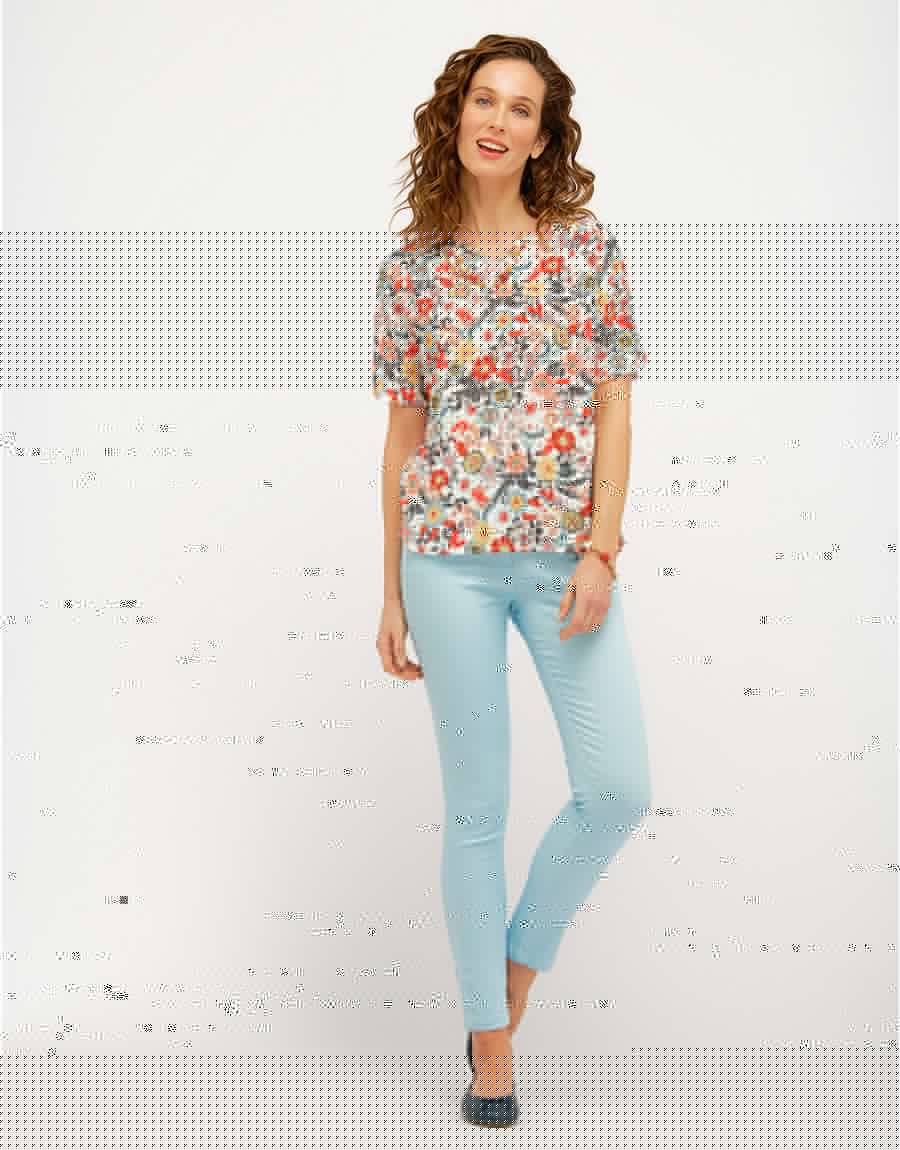 Pantalon 7/8ème ciel