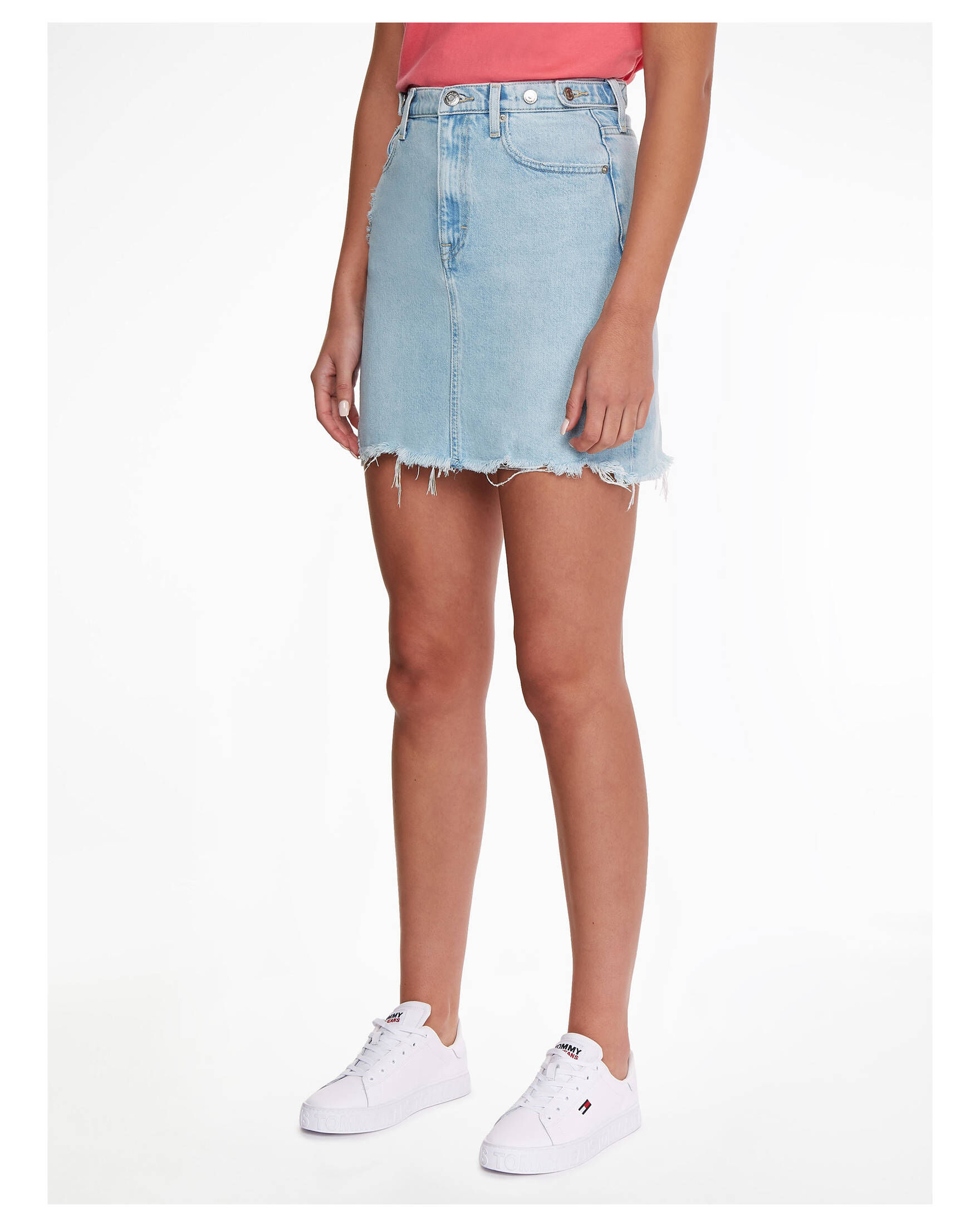 Tommy Jeans| Damen Jeansrock MOM SKIRT