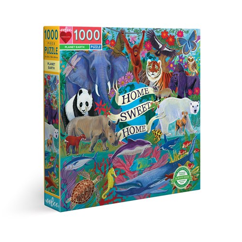 Puzzle - planet earth