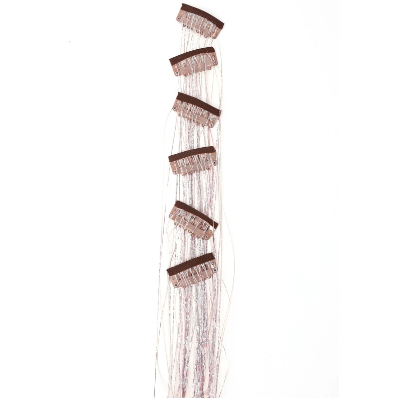 NICMA Styling Glitter Extensions - Silver
