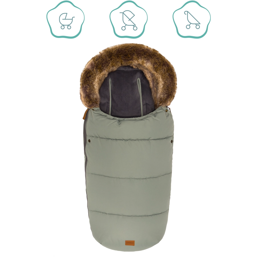 fillikid Winterfußsack Manaslu Polyester Salbei