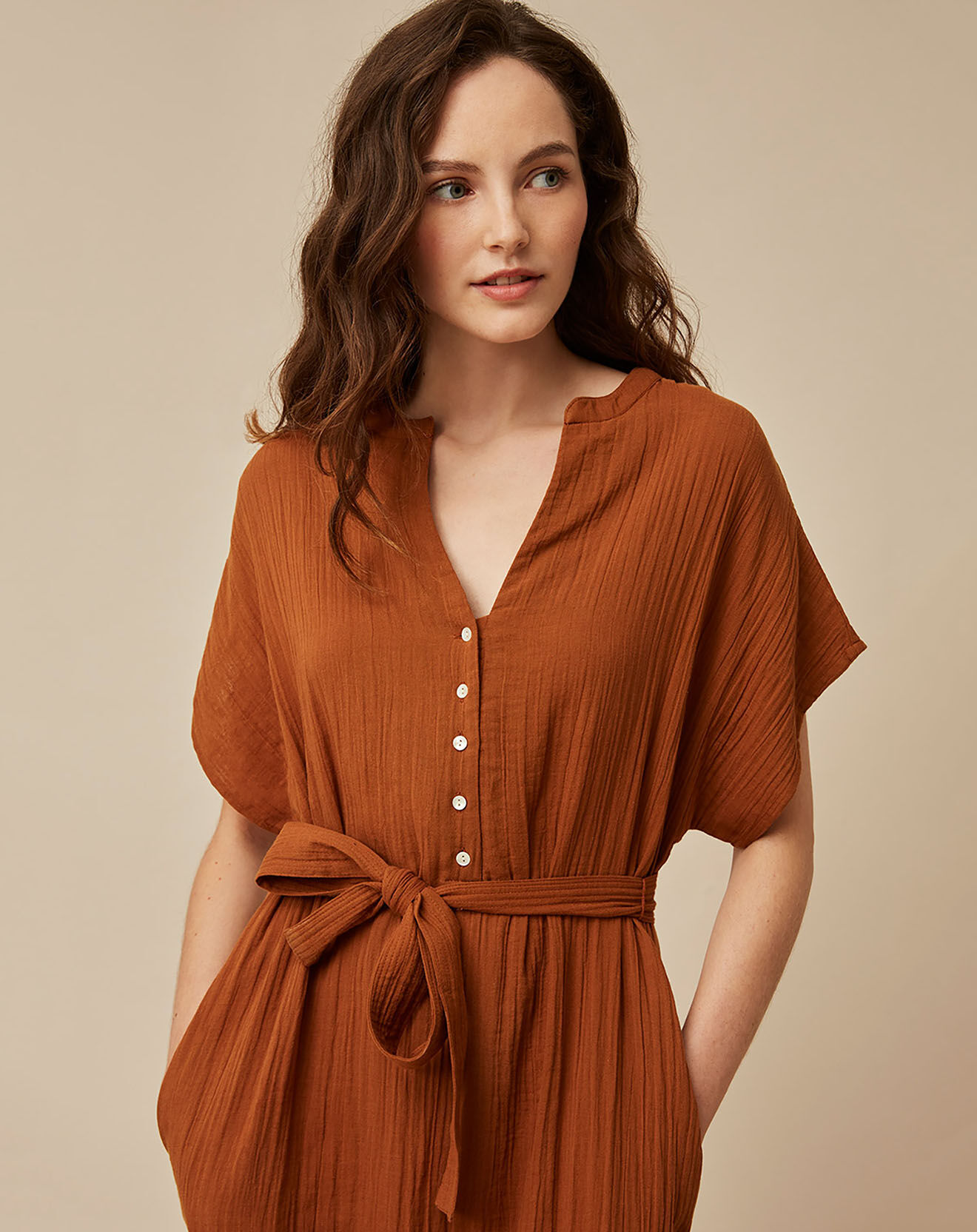 Harris Wilson Robe Celestine cacao