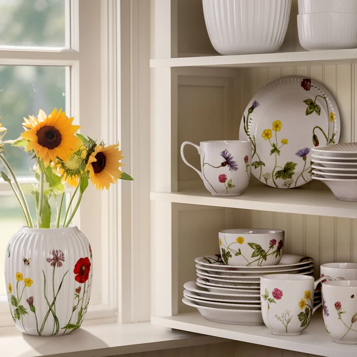 Kähler Design - Hammershøi Summer Schale, Ø 12 cm, wild flowers