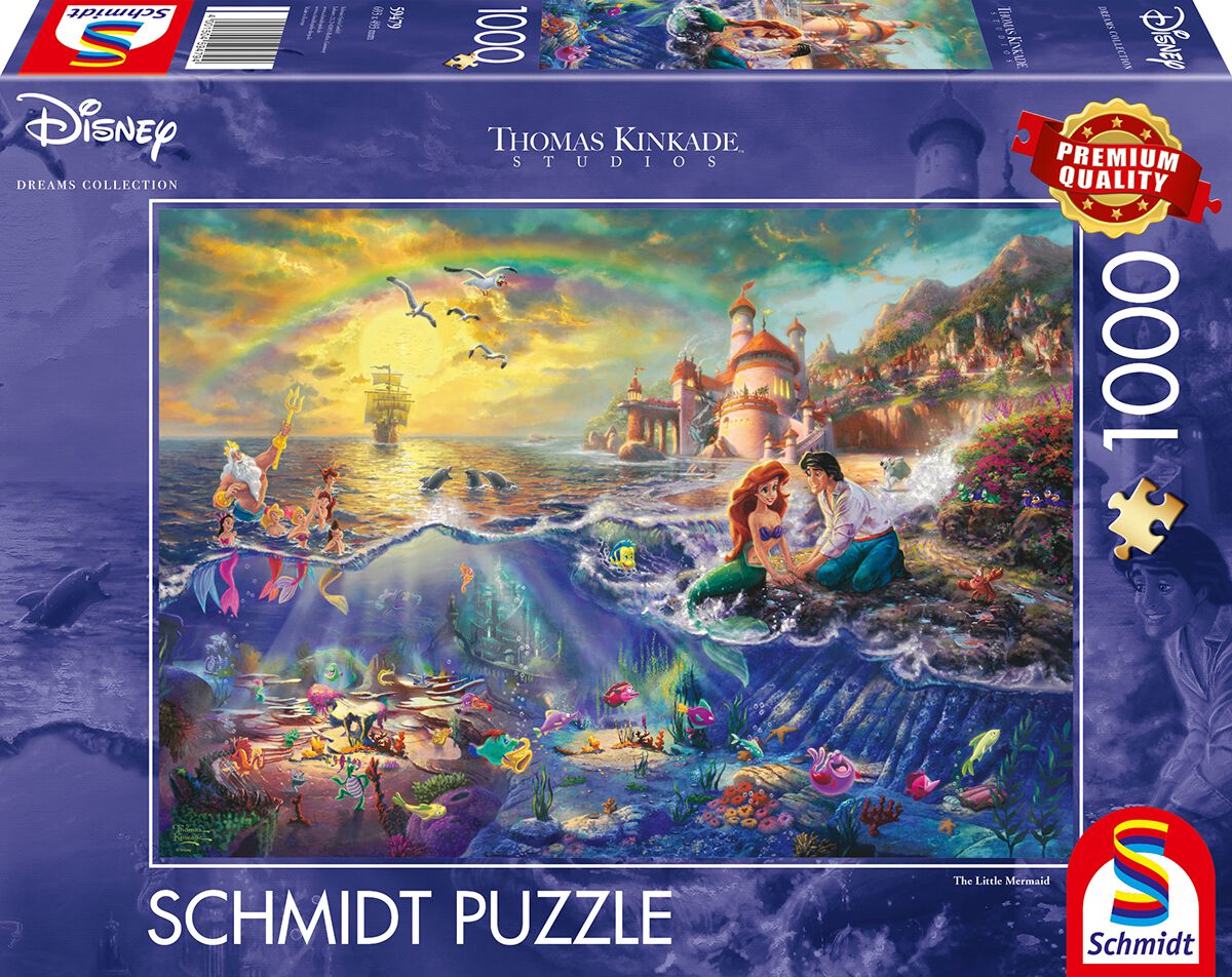 Thomas Kinkade Studios - Ariel | La Petite Sirène Puzzle