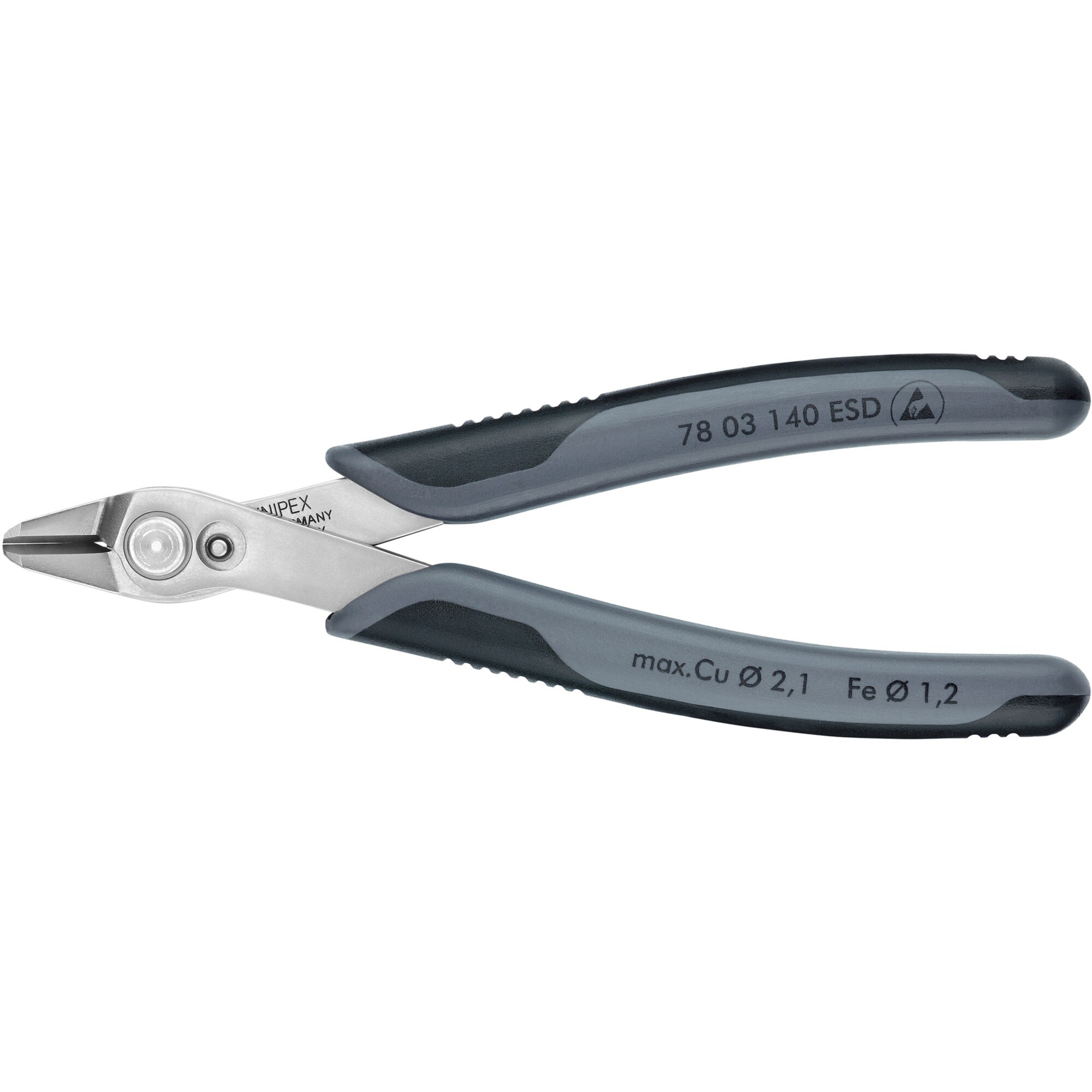 Knipex Elektronik-Zange Electronic-Super-Knips 7803140 ESD