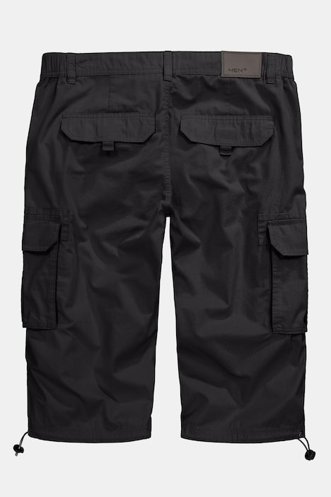 Men+ 3/4-Cargohose, Ripstop, teilelastischer Bund, bis 72