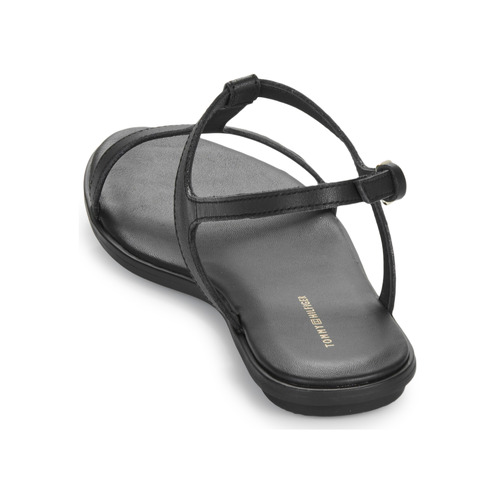 Tommy Hilfiger - TH FLAT SANDAL Negro