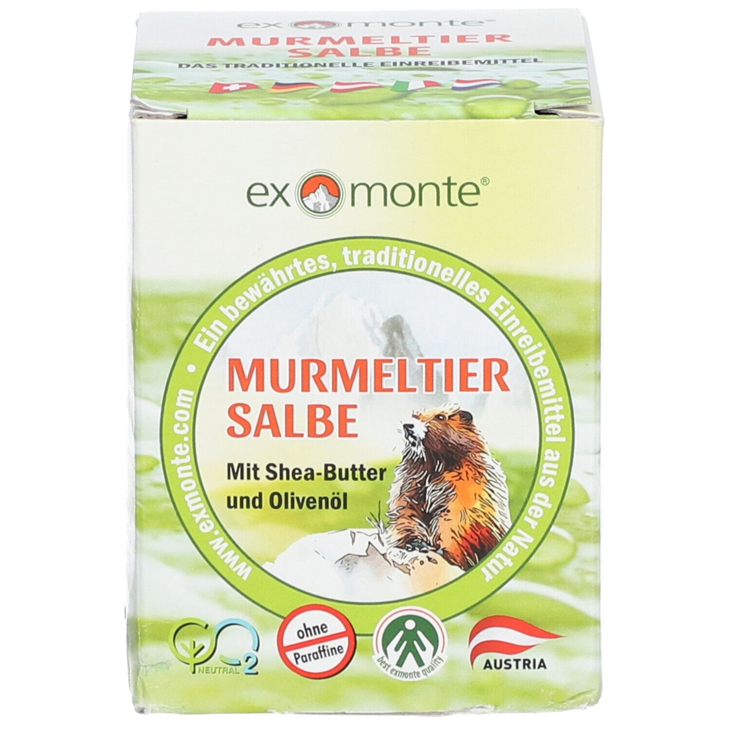 exmonte Murmeltiersalbe ohne Paraffine