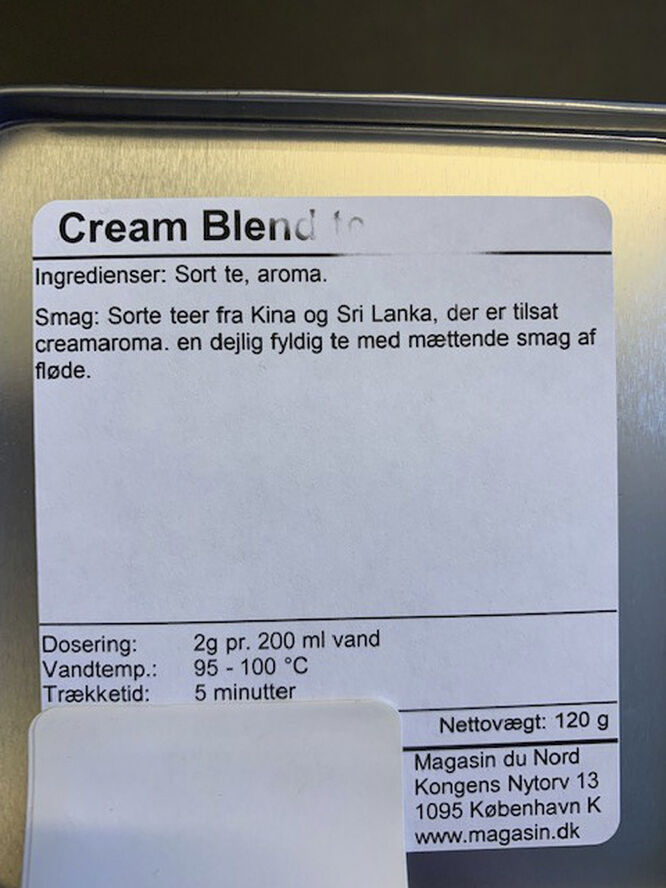 Magasin Mad&Vin Magasin Cream Blend te 120g No color