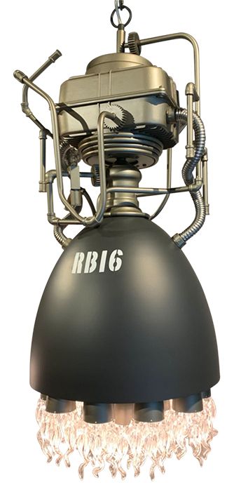 Hanglamp LB038/14 Raptor  | Leclercq & Bouwman⌀45  x H100 cm
