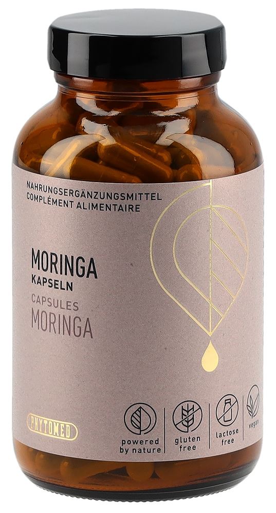 PHYTOMED Moringa<br>180 Stück, Glas, Kapsel