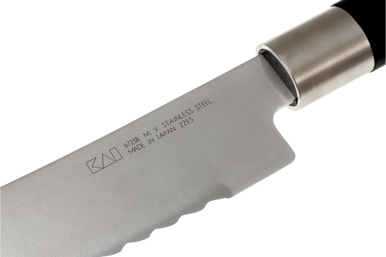 Kai Wasabi Black broodmes 23cm 6723B