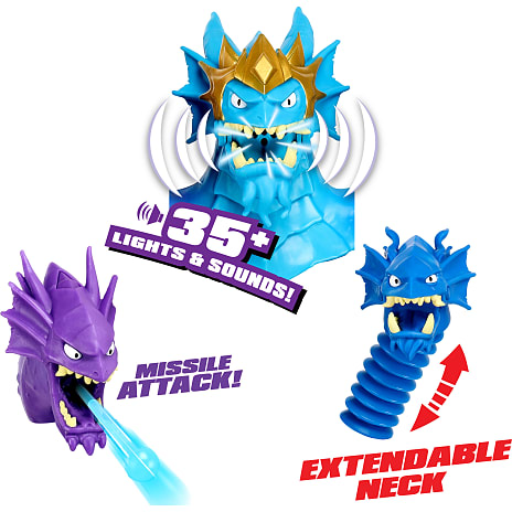 Goo Jit Zu King Hydra figur 24 cm