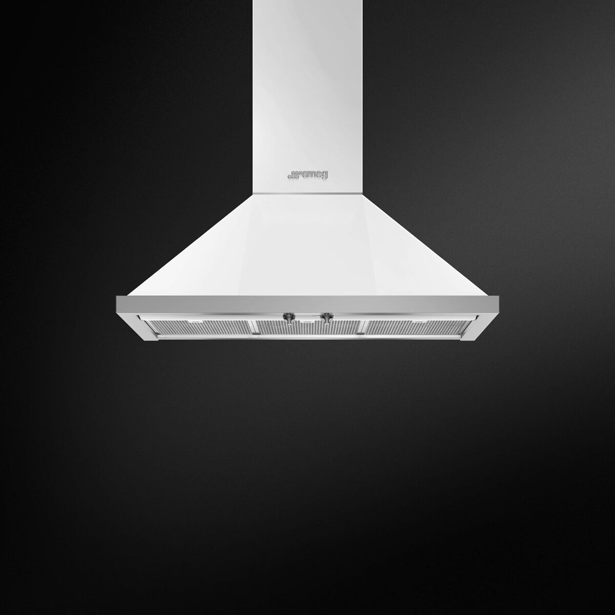 KPF9WH Portofino kjøkkenvifte 90 cm, hvit