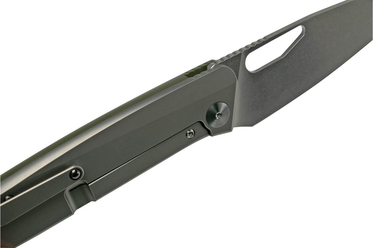Liong Mah KUF-EDC 4.0 Green G10 zakmes, Liong Mah design