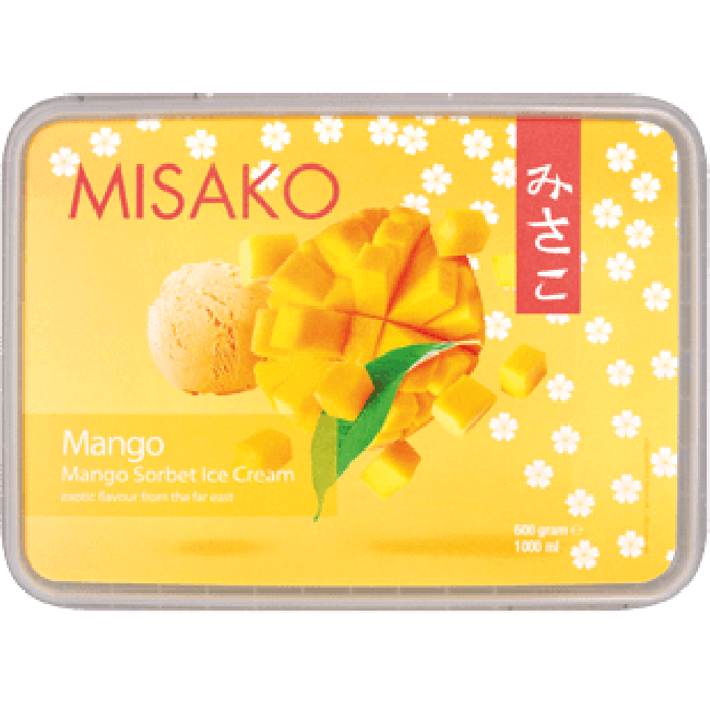 Misako Mango Sorbetijs 1ltr