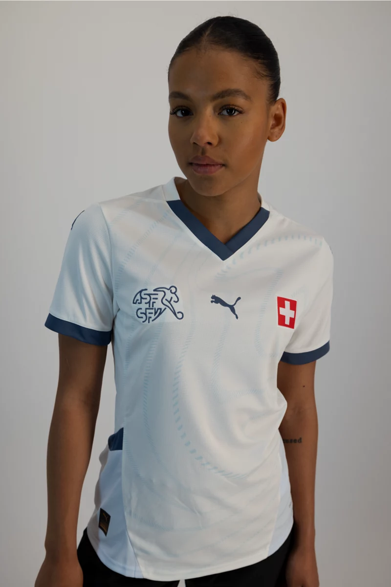Puma Schweiz Away Replica Damen Fussballtrikot EM 2024