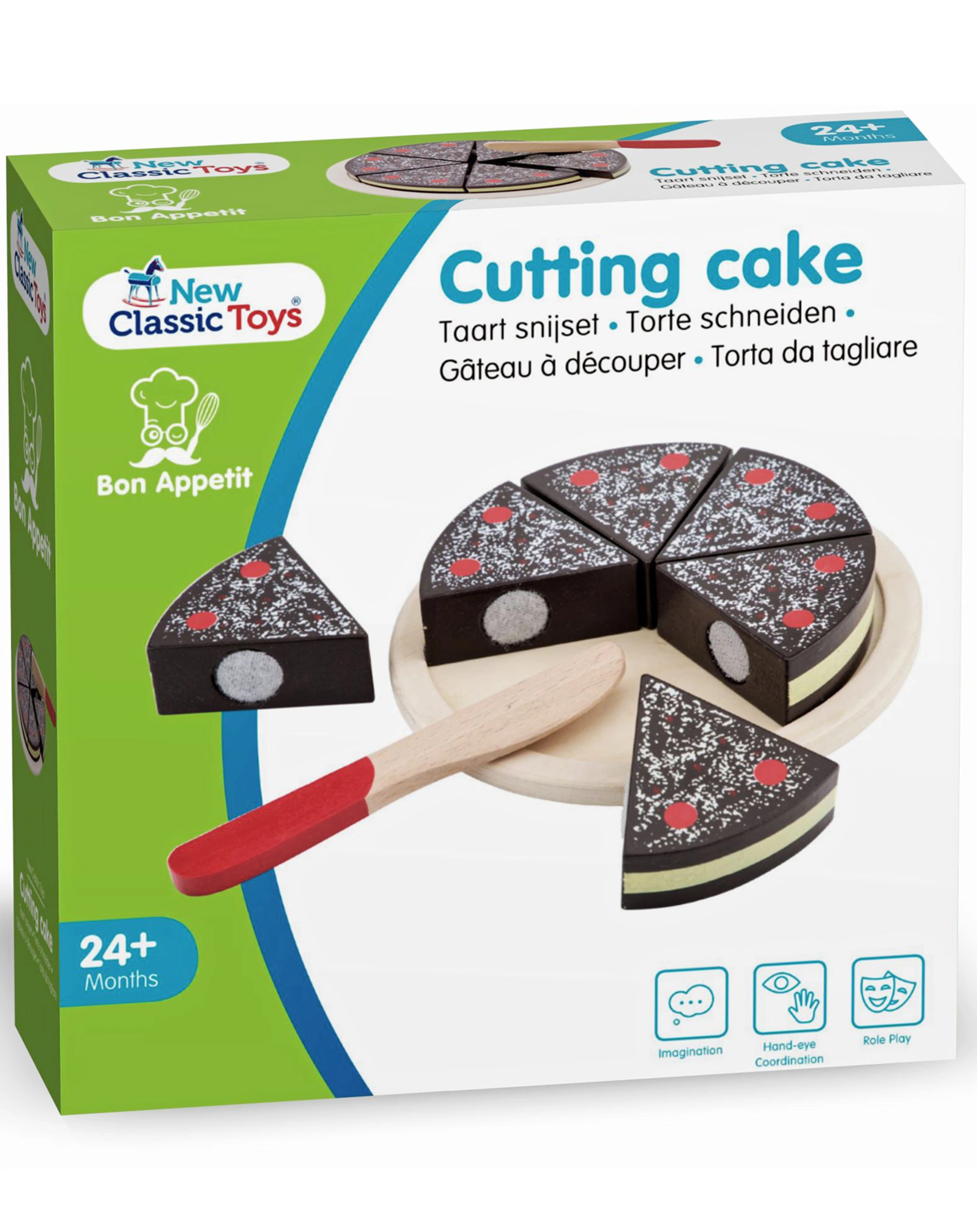 Schokotorte aus Holz
