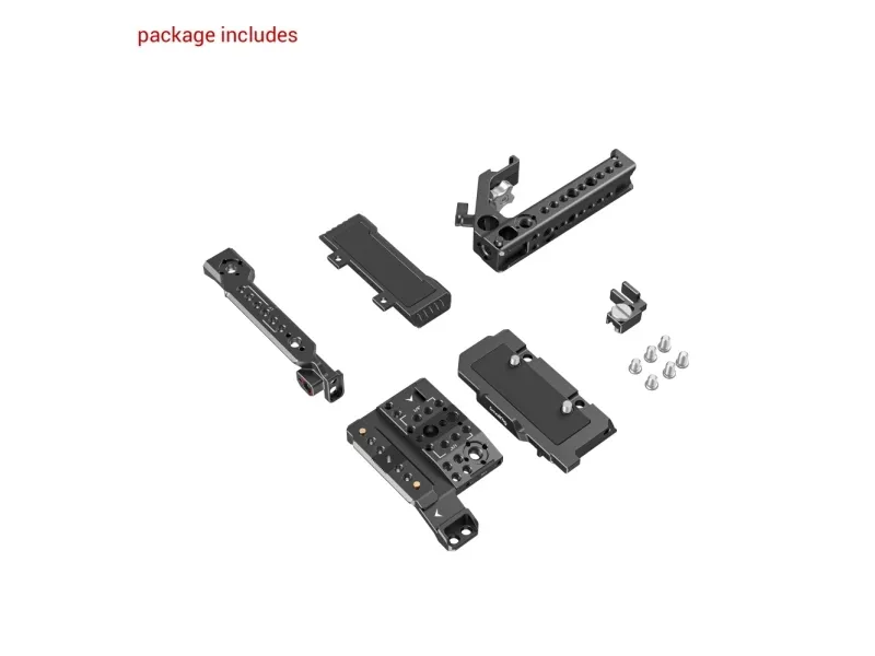 SmallRig 3899, Bur, Sort, Aluminium, Rustfrit stål, 1 stk, Canon, Canon EOS C70 3899
