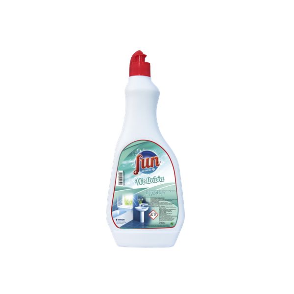 Fun Gel Sanitário Lixívia 750ml 2 un.