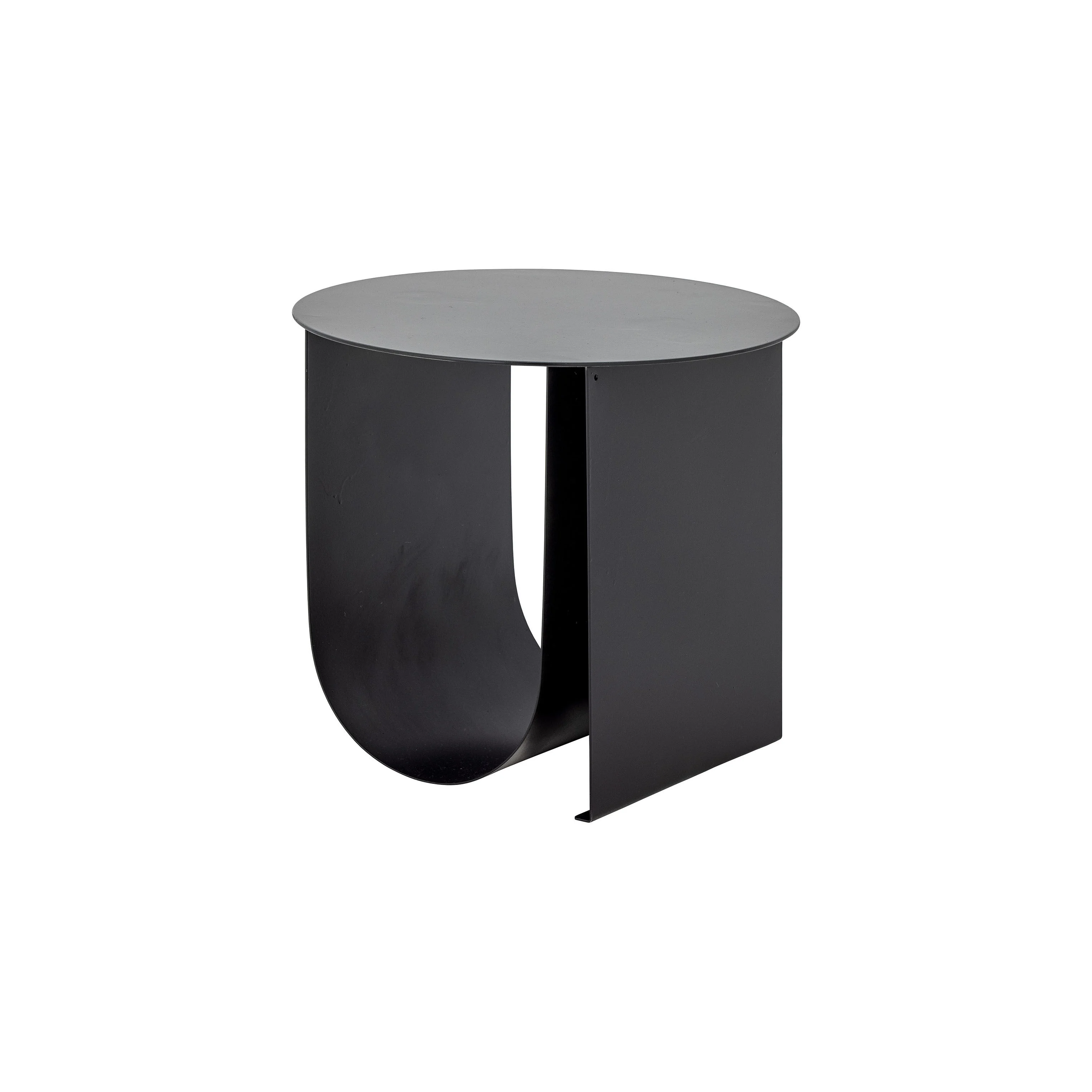 CHER - Table d'appoint métal | Noir