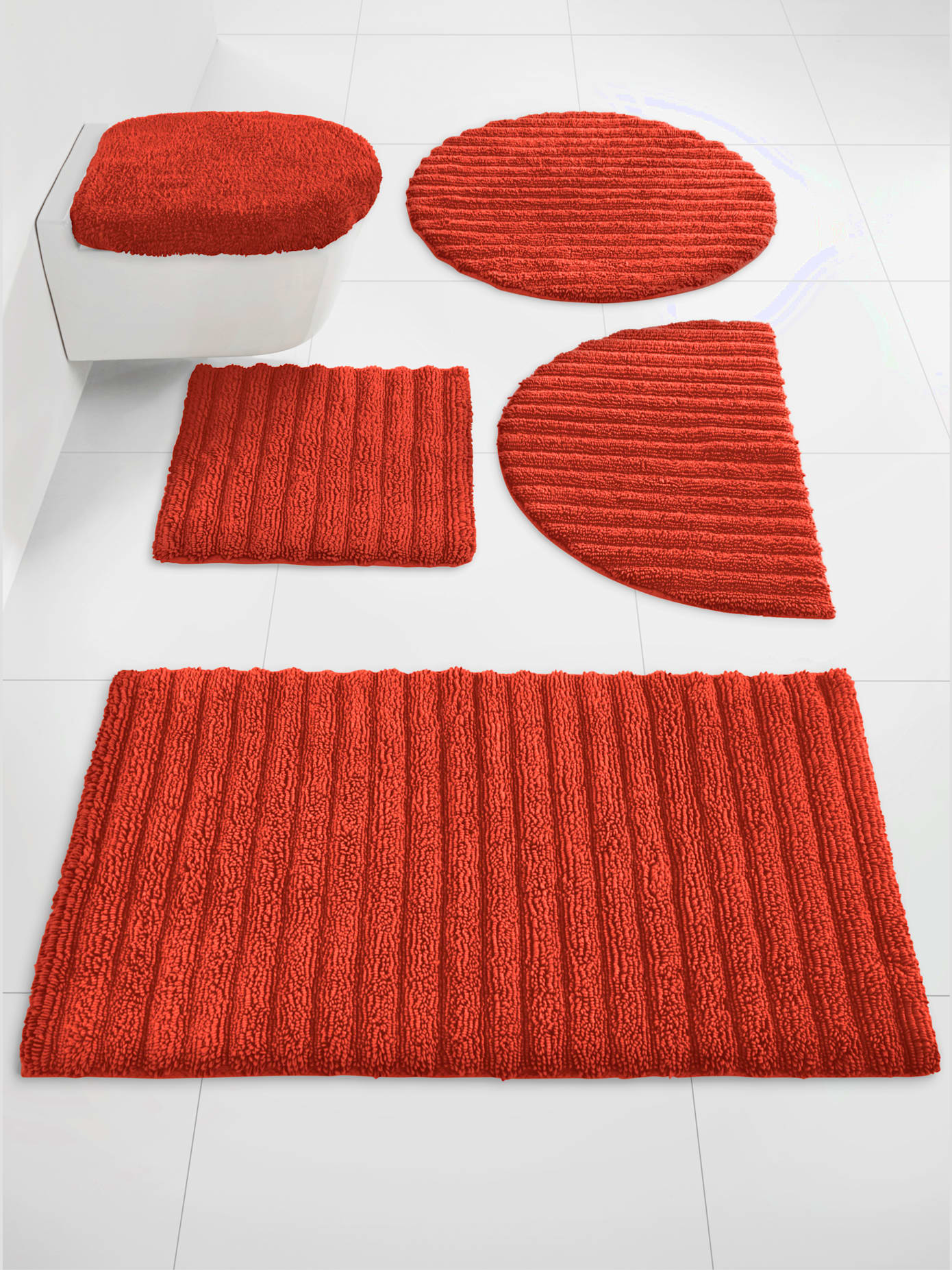Tapis de bain en coton recyclé