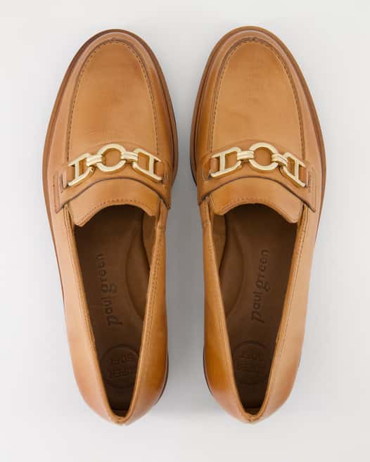 Paul Green 1124-026 Slipper in Braun
