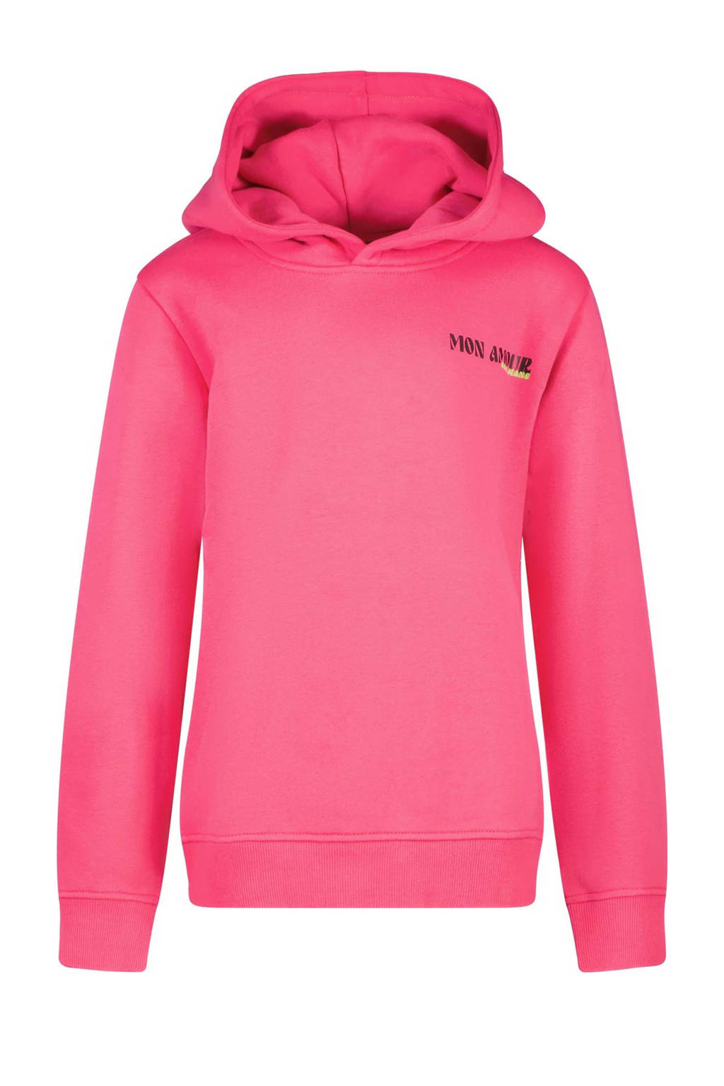 Cars hoodie LORY met backprint zoetroze