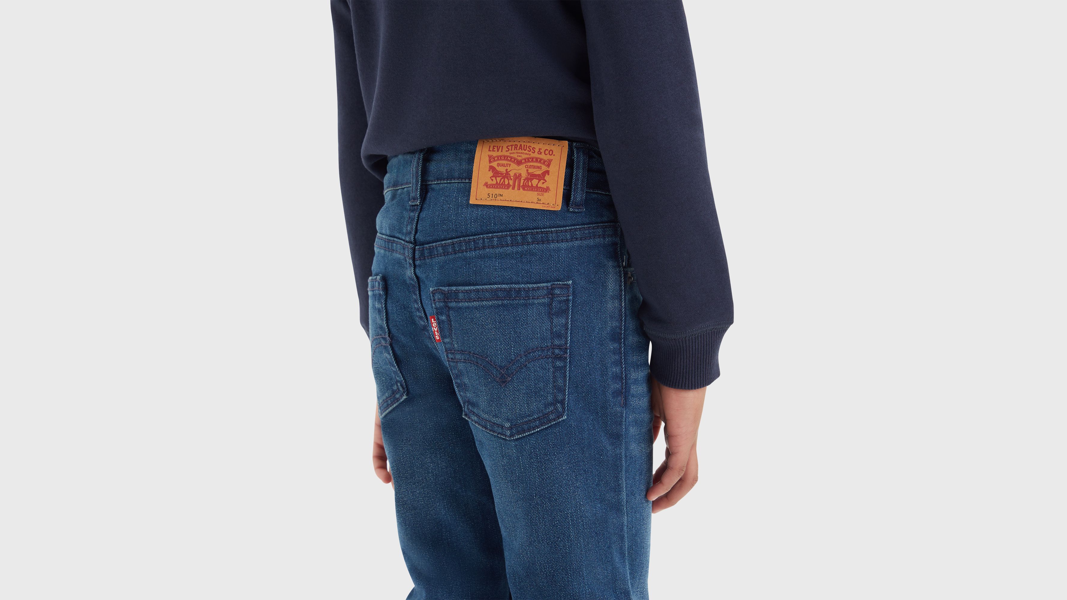 Jean Skinny 510™ pour enfant - Plato - Bleu
