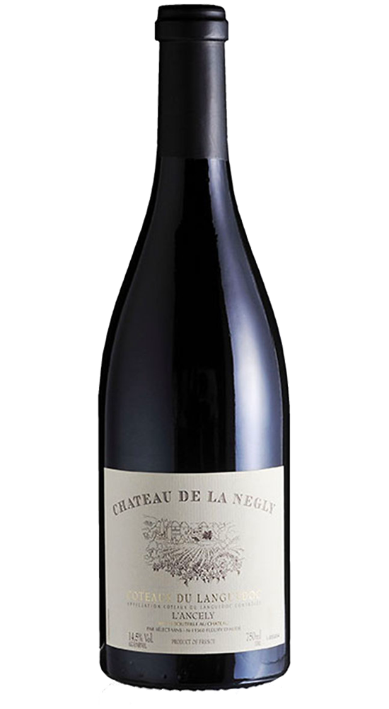 Château de la Négly : L'Ancely 2018 Languedoc-Vins de La Clape -Rouge-
