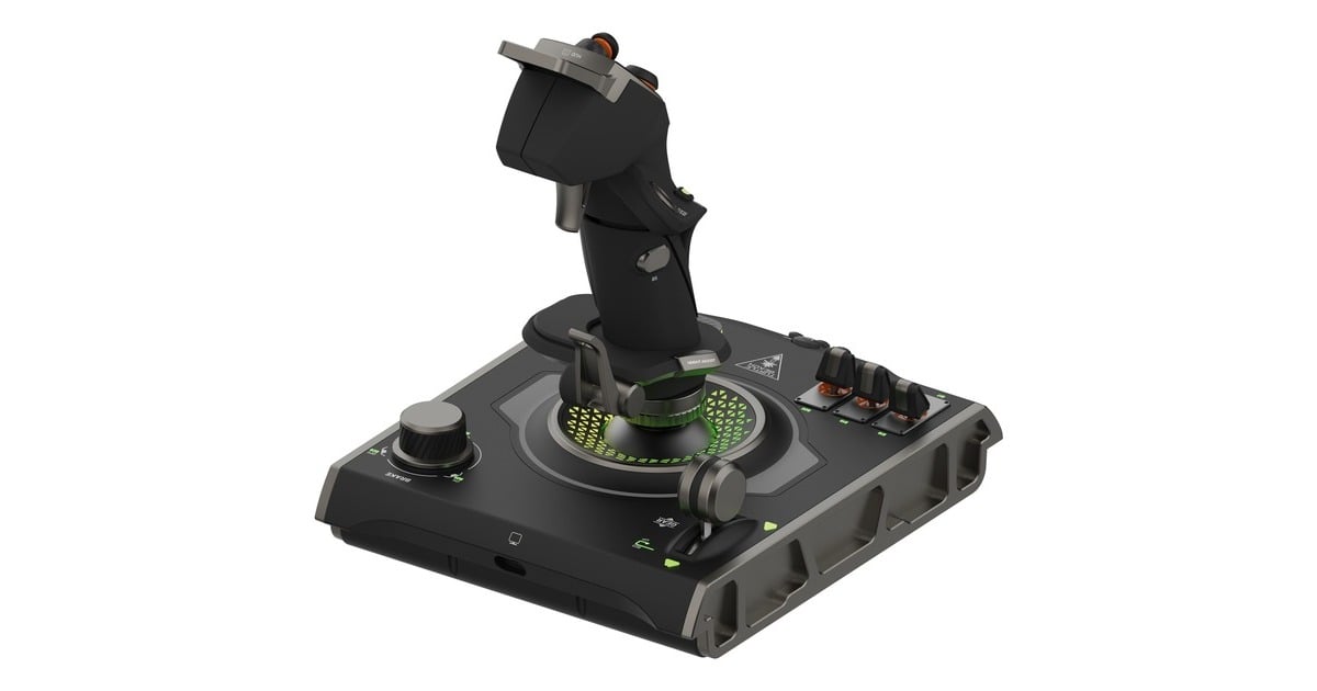 Turtle BeachVelocityOne Flightdeck gaming hotas  (Zwart, Windows 10/11)