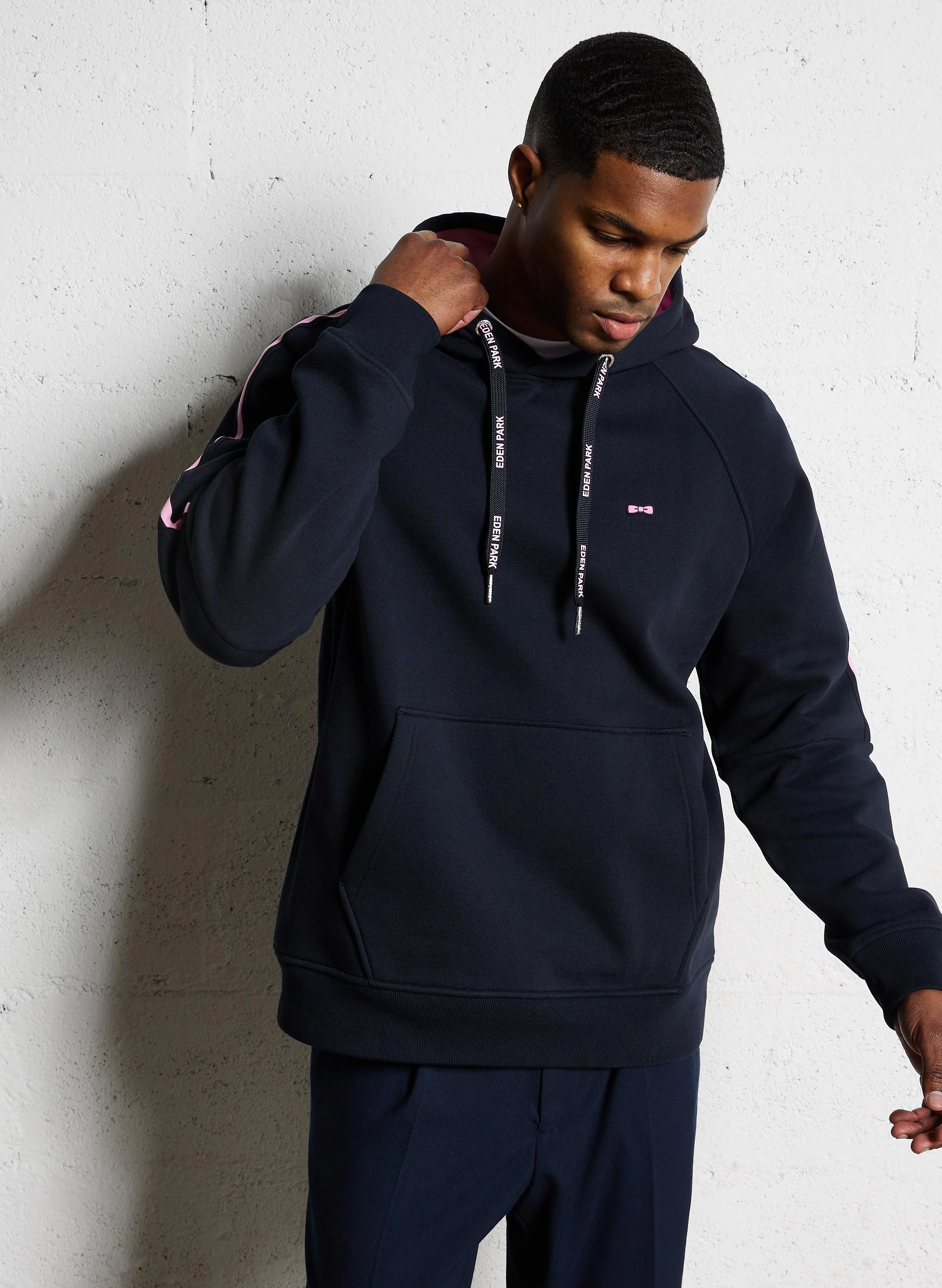 Sweat à capuche| Bleu