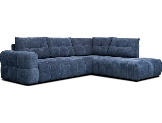 CONCEPT1 - Canapé Alias 3pl angle droite bleu foncé 291 x 219 x 89cm
