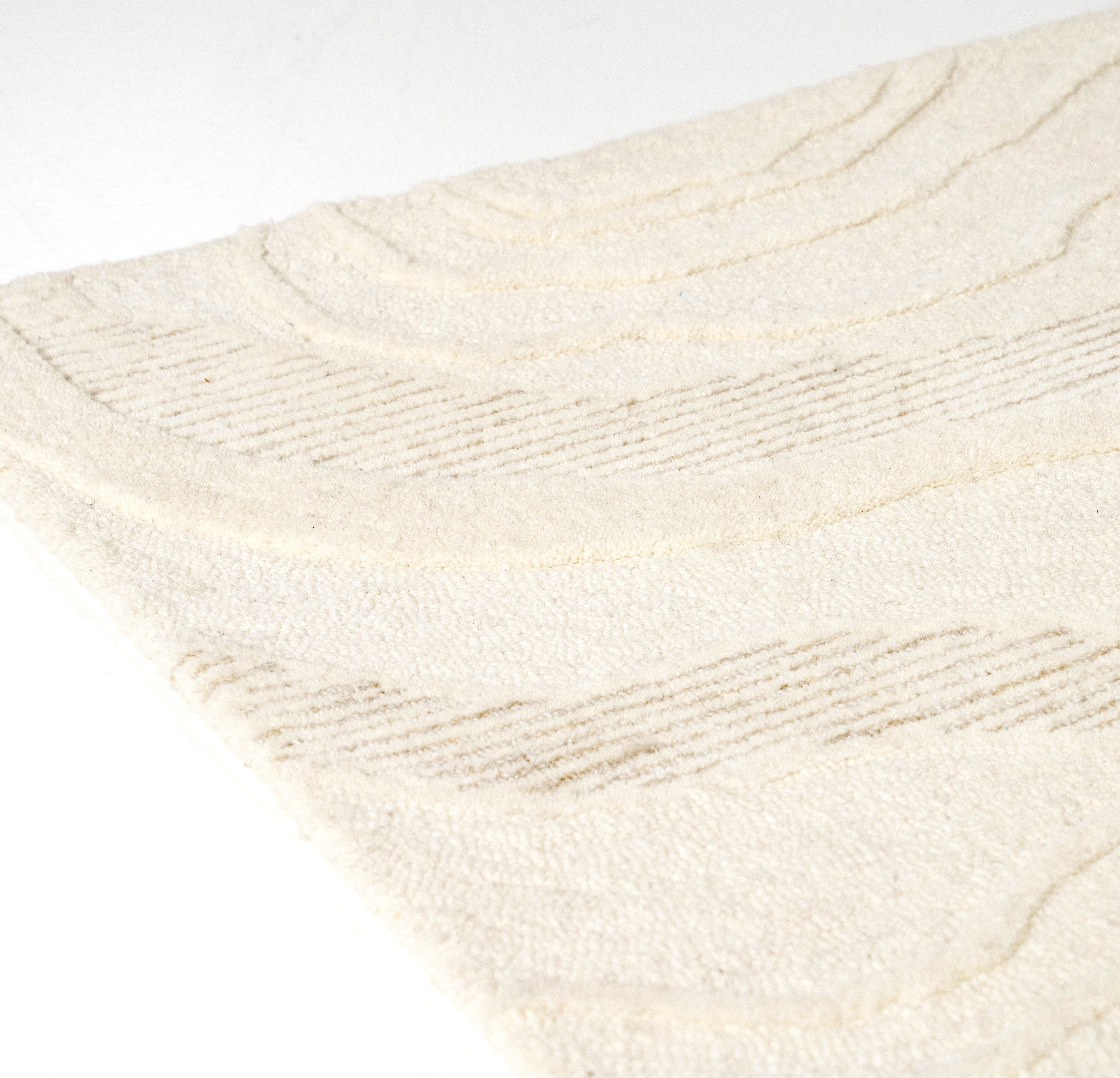 Vloerkleed off white 230271 Soil B160 x D230 cm