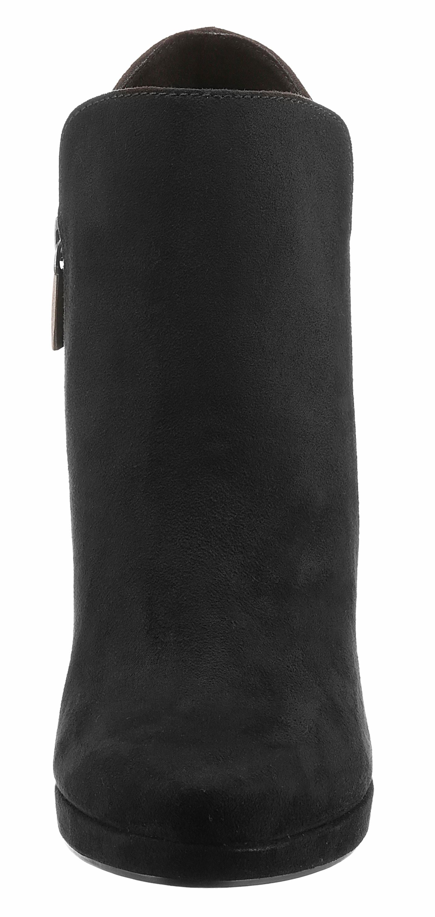 Tamaris High-Heel-Stiefelette  , Abendmode, High-Heel-Stiefelette, Ankleboots im femininen Look
