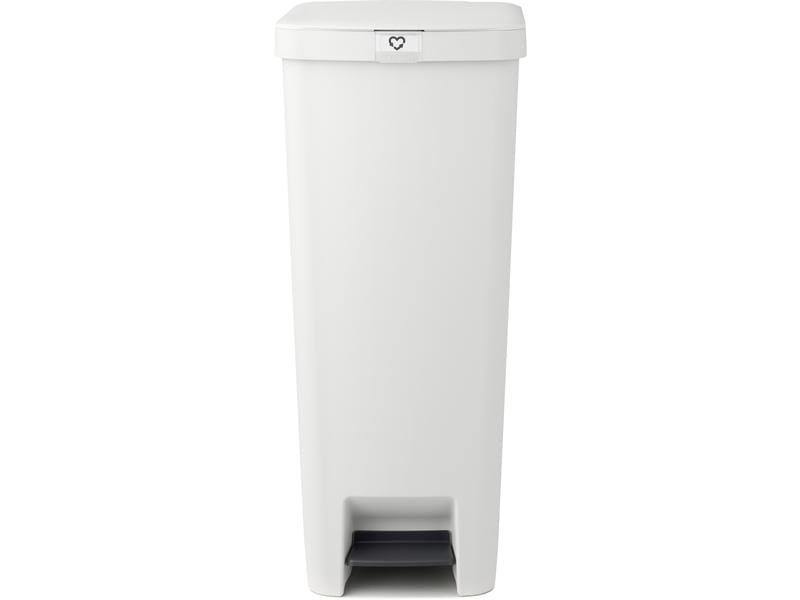Brabantia Abfalleimer StepUp 40 l, Hellgrau Treteimer