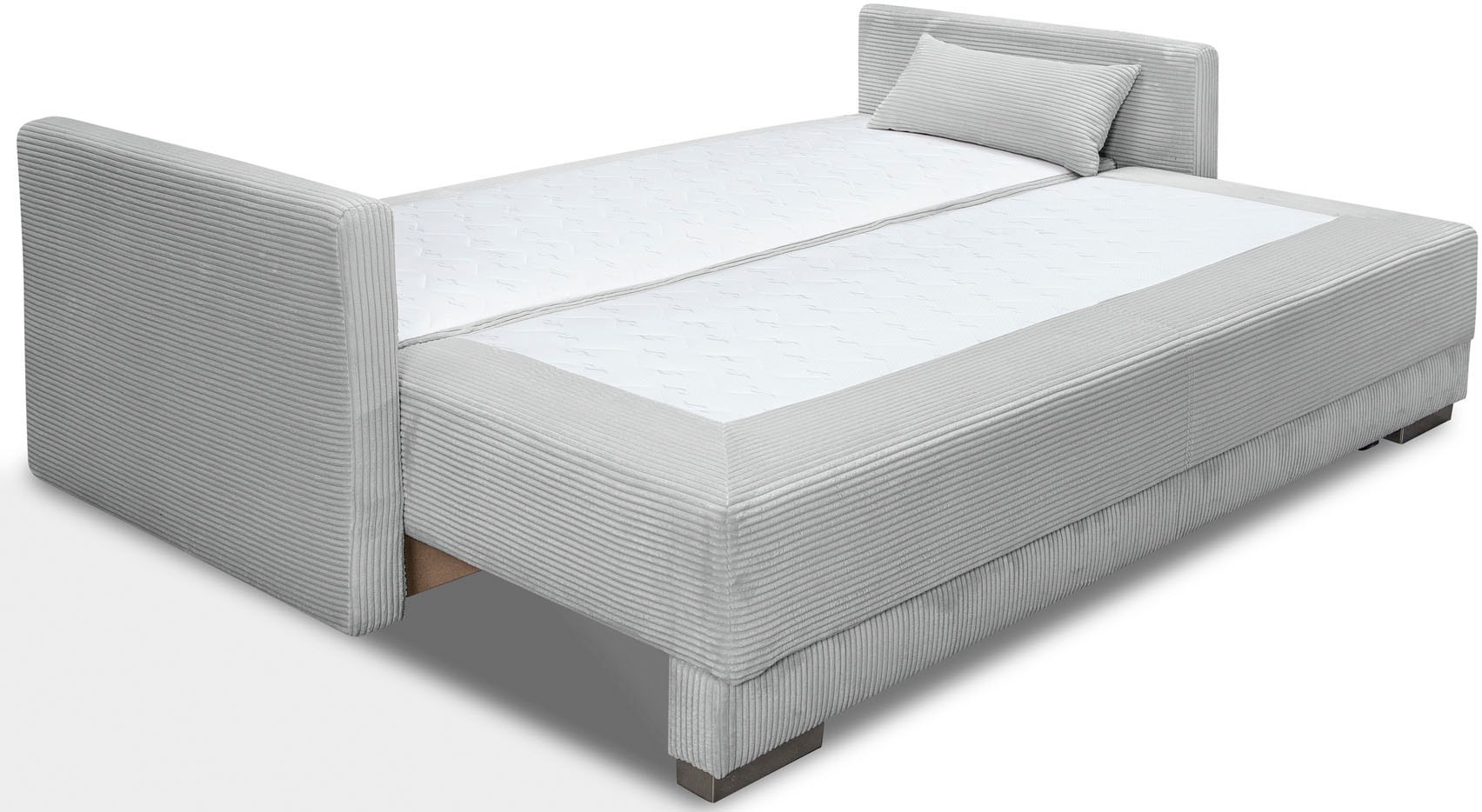 INOSIGN Schlafsofa »Andrea« mit Boxspringaufbau, Bettfunktion & Bettkasten, Dauerschlafsofa