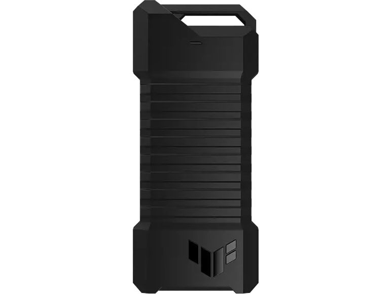 ASUS Externes Gehäuse TUF Gaming A1 (ESD-T1A) M.2 SSD Gehäuse USB-C 3.1 mit duale M.2 NVMe PCIe- und SATA-Schnittstellen
