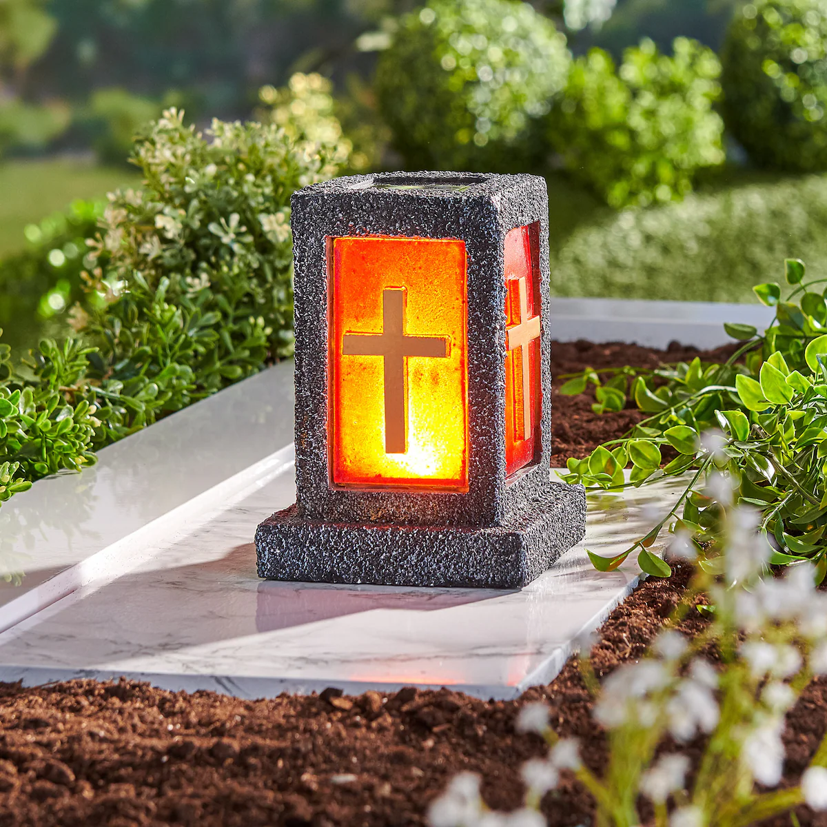 viva domo - LED-Solar-Grablicht