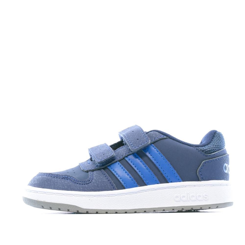 Adidas Baskets bleu bébé garçon Adidas Hoops 2.0