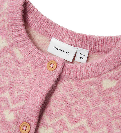 Name It Cardigan - Strick - NbfSolly - Mauve Orchid