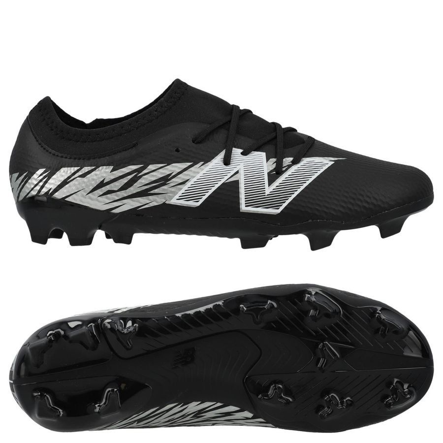 New Balance Furon V8 Team FG 10 Year - Noir/Blanc Enfant