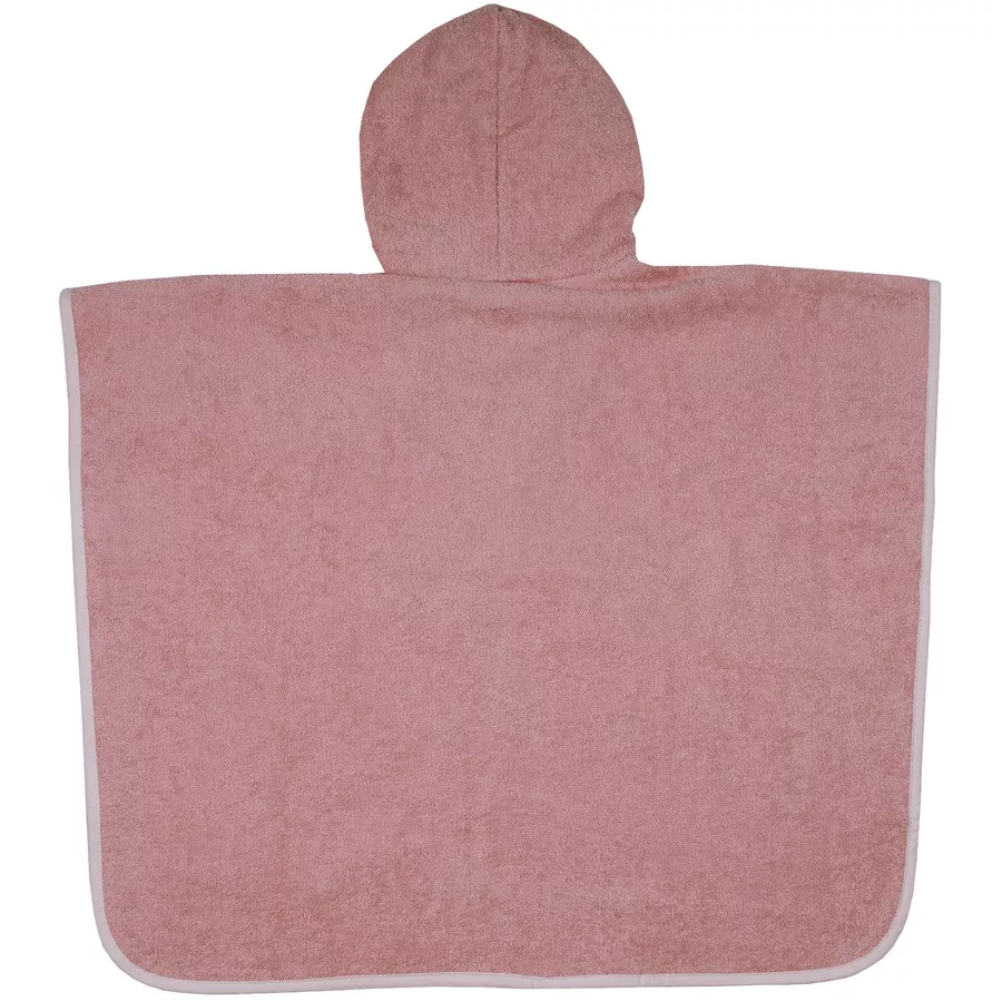 WÖRNER SÜDFROTTIER Bade-Poncho Igel rosa