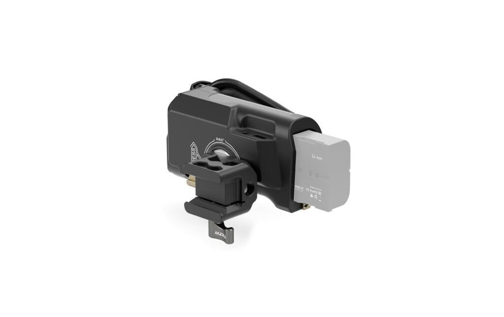 Right Side Advanced Power Handle with R/S Type VI - Schwarz<br>Wird an der rechten Seite der Tiltaing-Kamerakäfige befestigt