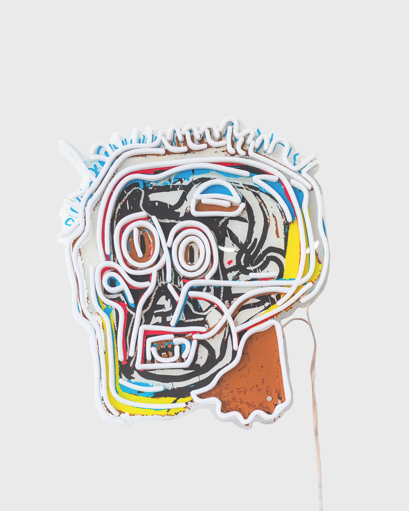 YELLOWPOP Jean Michel Basquiat Face - EU PLUG