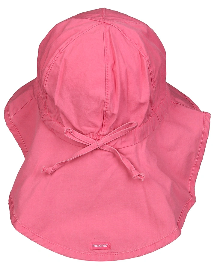 Sommerhut MINI GIRL PASTELL mit Nackenschutz in mauve