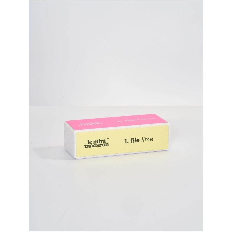 Le Mini Macaron 4 Ways Nail Buffer
