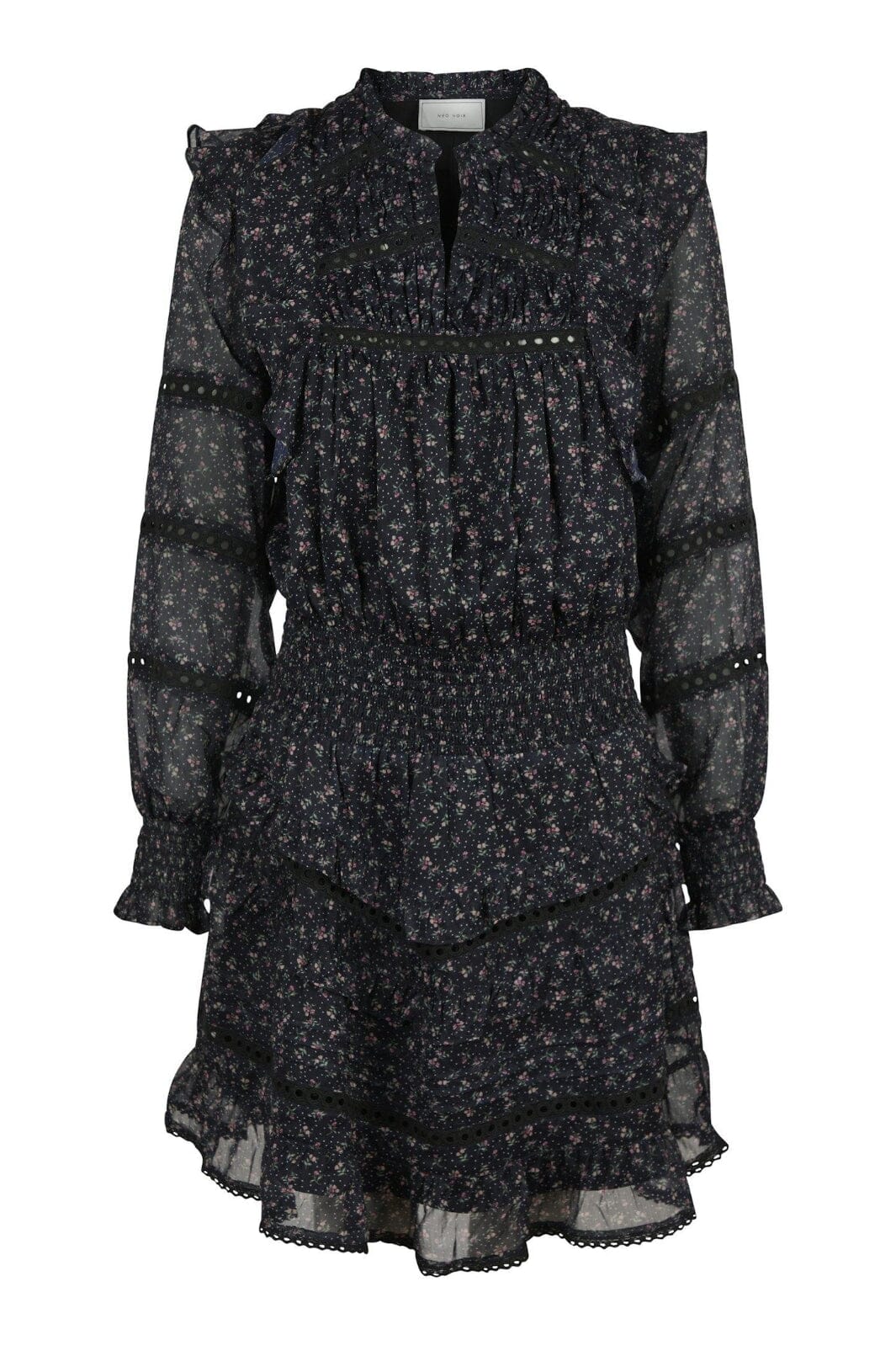 Neo Noir Harmoni Mini Rose Dress